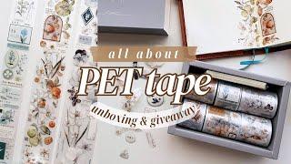 My Best PET Tape Tips + Freckles Tea PET Tape Unboxing!