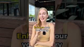 Enhance your vocabulary  #english #learnenglish #professor #learnenglish #ariannitalagringa