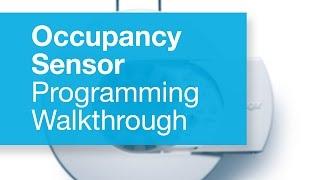 Hager Occupancy Sensor Programming Walkthrough