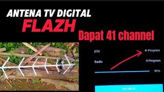 Antena TV Digital Flazh cocok untuk LCD LED  bisa dapat 41 channel