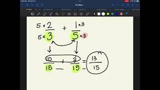 HOW TO: Add and Subtract Fractions with Unlike Denominators *trick*