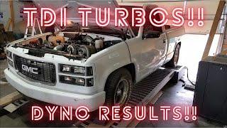 TDI vs VSR Turbos! ON THE DYNO!!