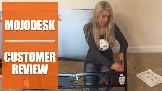 MojoDesk Sit Stand Desk | 2020 Customer Standing Desk Review + Setup Video