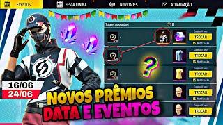 URGENTE!! NOVO EVENTO, CUBO MÁGICO GRÁTIS? CAMISAS DE TIME, CALÇA ANGELICAL - NOVIDADES FREE FIRE