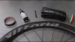 Installation of Vittoria's Corsa N.EXT Tubeless version