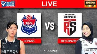 LIVE EXPRESSWAY HI-PASS VS RED SPARKS MEGAWATI ! KOREA V-LEAGUE 2024-25 1 ROUND