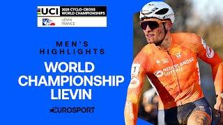 MVDP MAKES HISTORY IN LIEVIN!  | 2025 UCI World Championship Cyclocross Lievin Men's Highlights