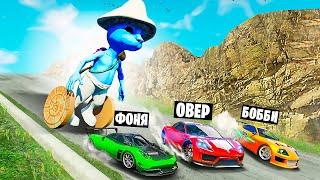 ШАЙЛУШАЙ ПРОТИВ МАШИН! ВЫЖИВАНИЕ НА СПУСКЕ СМЕРТИ В BeamNG.drive