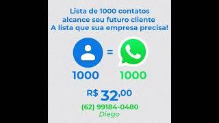 Lista de contatos whatsapp