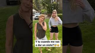 My mother-in-law hit the wall  #jcandsondra #gringa #humor #theamericandream