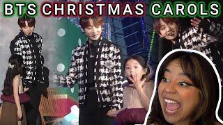 BTS's Christmas Carol Medley 2019 SBS Gayo Daejeon Music Festival | REACTION!!