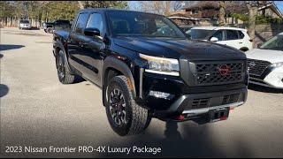 2023 Nissan Frontier PRO-4X Luxury Package Walkaround Video