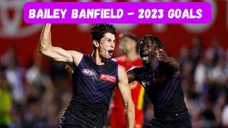 Every Bailey Banfield Goal From The 2023 AFL Season