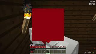 JJ and Mikey Watch The Scary Villager on The Cameras !?