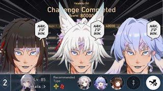 FIRST EVER 3 CHARACTER ONLY 40K PF CLEAR!!! | 2.5 Pure Fiction Challenge Run | Honkai Star Rail