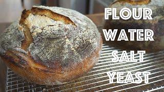 Bread and Pizza Baking. Flour Water Salt Yeast. Ken Forkish.