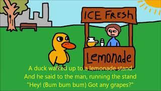 The Duck song (lyrics)