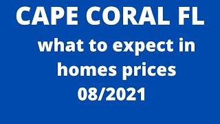 Homes for sale in Cape Coral FL | What to expect in home prices