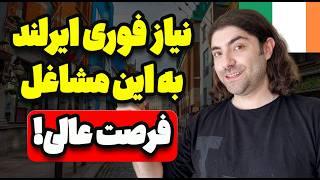 سیزده شغل پرتقاضا در ایرلند برای مهاجرت کاری 2025