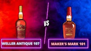 Can Maker's Mark Compete With Weller? | Weller Antique 107 vs Maker's Mark 101