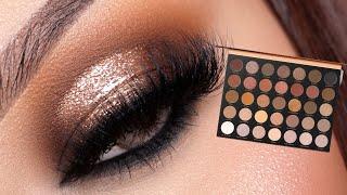 BRONZE HALO EYE TUTORIAL | MORPHE GILDED DESERT