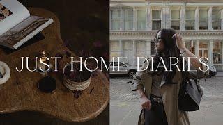 JUST HOME DIARIES: BACK TO VLOGGING, HOME UPDATES, & CITY DAYS | ALYSSA LENORE