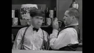 Three Stooges Funny Clip "Moe pokes Curly's Eyes"! (1939)