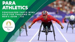 Gold For Paeyo In Men's 400m T53  | Paralympic Games