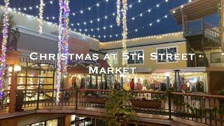 Enchanting Holiday Lights Walk at 5th Street Market- Eugene, Oregon