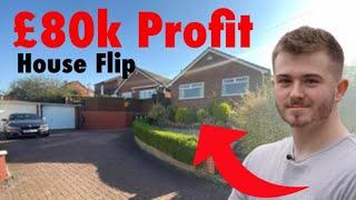 19yr Old Flips House & Makes £80,000 Profit in Derbyshire