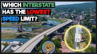 Which US Interstate Has The Lowest Speed Limit?