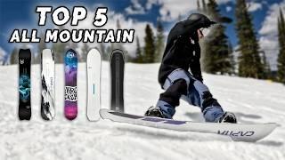 Top 5 ALL-MOUNTAIN Snowboards 2025 | Board Archive