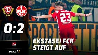 Ekstase und Pyro-Eklat! FCK kehrt in Liga 2 zurück | SPORT1 - Relegation 2. Bundesliga