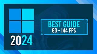 2024 Ultimate Windows Gaming Performance Optimization