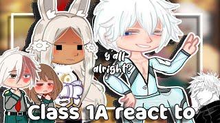 Class 1A reacts to Gojo Satoru as their new teacher |All Parts| MHA•