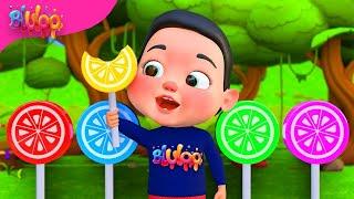 Fruit Finger Family | Ten In The Bed | Learning Colors | BluLoo Nursery Rhymes & Kids Songs