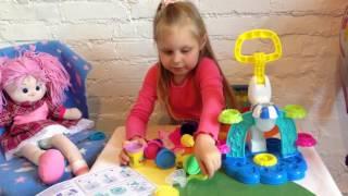 Ice cream factory Play doh, sculpt plasticine play doh