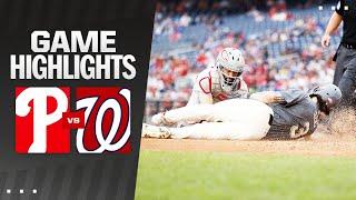 Phillies vs. Nationals Game Highlights (9/29/24) | MLB Highlights