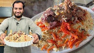 Afghani Kabuli Pulao Recipe - National Dish of Afghanistan