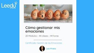 Cómo gestionar mis emociones