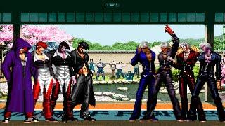 [KOF Mugen] Iori Yagami Team vs K' Team