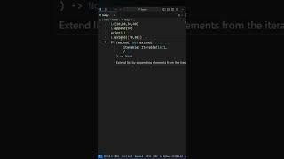 append( ) and extend( ) Functions in Python #coding #programming #python3