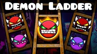 The Geometry Dash Demon Ladder