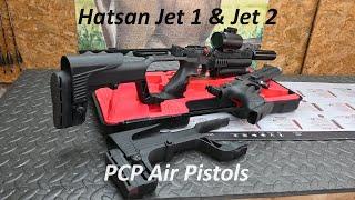 Hatsan Jet 1 & 2 PCP Air Pistols, a Brief Encounter