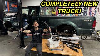 Major Upgrades on my New Ford 7.3! - CRAZY Dumpster FINDS!