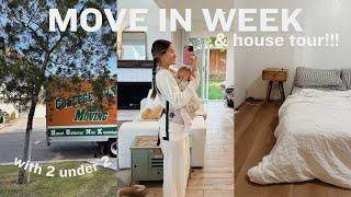 MOVE IN WEEK VLOG + house tour!!!