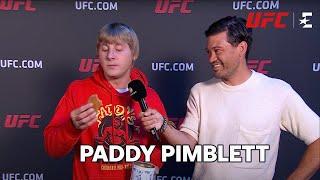 UFC London | Stroopwafeltest met Paddy Pimblett