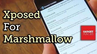 Install the Xposed Framework on Android Marshmallow [How-To]