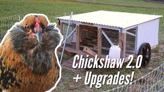 Justin Rhodes Chickshaw 2.0 Mobile Chicken Tractor Design