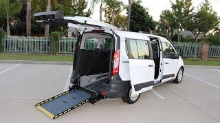 Ford Transit Connect Wheelchair Van  - Rear Entry Wheelchair Ramp